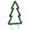 vidaXL D&eacute;coration lumineuse arbre de No&euml;l avec piquets 80 LED 60 cm