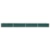 vidaXL Lit surélevé de jardin Acier galvanisé 600x80x45 cm Vert