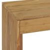 vidaXL Table console 100x35x75 cm Bois de teck massif