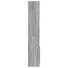 vidaXL Buffet haut 63x33x180 cm sonoma gris bois d'ing&eacute;nierie