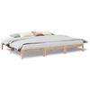 VidaXL Cadre de lit familial sans matelas 240x200cm bois massif de pin