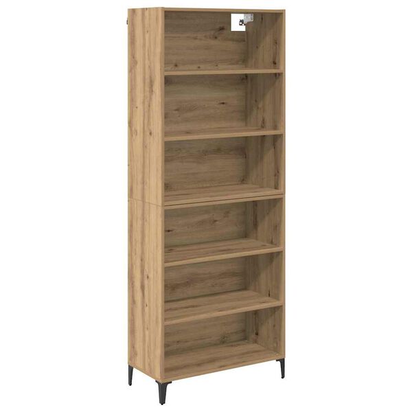 vidaXL Haut Armoire Ch&ecirc;ne artisanal 69,5 x 34 x 180 cm