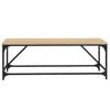 vidaXL Table basse Chêne sonoma 100x50x35 cm Bois d'ingénierie