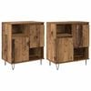 vidaXL Buffet 2 pcs Bois ancien 60 x 35 x 70 cm