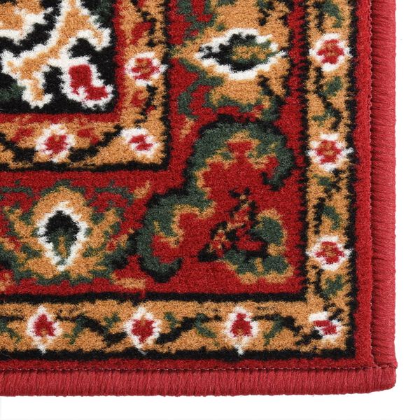 vidaXL Tapis BCF Rouge oriental 80x500 cm