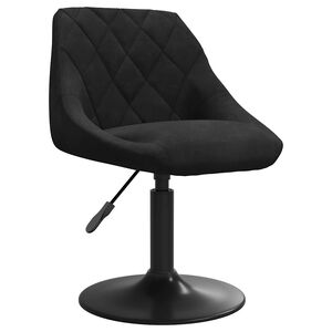 vidaXL Tabouret de bar Noir Velours