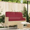 vidaXL Ensemble de coussins 3 pcs Bordeaux Tissu Oxford