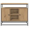 vidaXL Buffet Ch&ecirc;ne artisanal 100 x 35 x 80 cm Bois d'ing&eacute;nierie