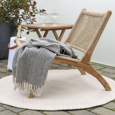 House Nordic Tapis rond Emory Sable