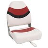vidaXL Si&egrave;ge pour bateau avec dossier haut pliable 44x38x55 cm