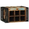 vidaXL &Eacute;tag&egrave;re &agrave; vin 2 pc 46 x 35 x 27,5 cm Bois Recycl&eacute; Solide