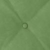 vidaXL Coussin de Dos Vert clair 200 x 50 cm Tissu en velours c&ocirc;tel&eacute;