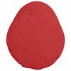 vidaXL Coussins d'accent 2 pcs Rouge Ø 25 x 70 cm tissu