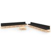 vidaXL Salon de jardin 13 pcs avec coussins Bois de pin massif