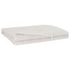 vidaXL Couverture Pond&eacute;r&eacute;e Blanc 140 x 200 cm 10 kg 100% Coton 205T