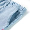 Short pour enfants bleu denim doux 92