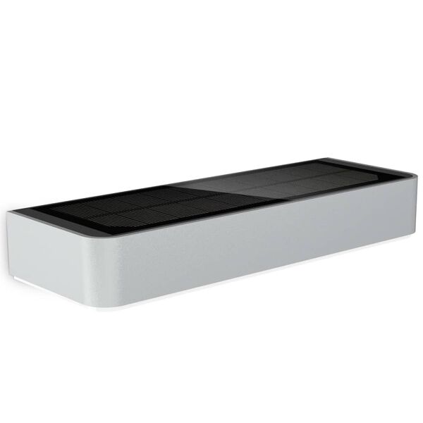 Steinel Lampe de jardin solaire &agrave; capteur XSolar SOL-OS Argent&eacute; 052652