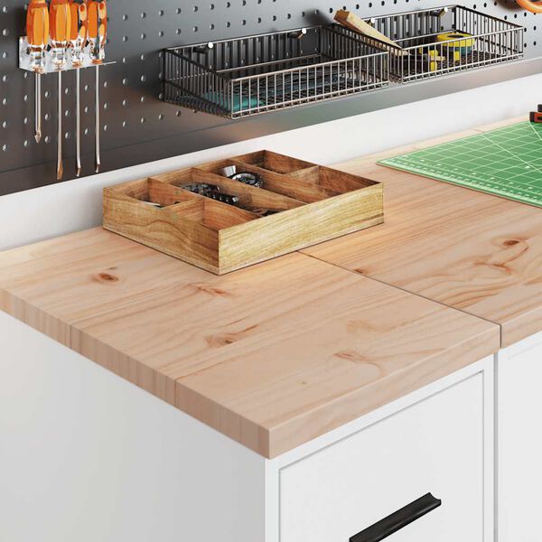 vidaXL Armoire de rangement de garage blanc 30x51x85 cm bois de pin