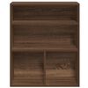 vidaXL Biblioth&egrave;que ch&ecirc;ne marron 60x30x71,5 cm bois d'ing&eacute;nierie