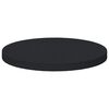vidaXL Tapis de pieds de meubles 2 pi&egrave;ces Noir &Oslash; 30 x 2 mm EVA