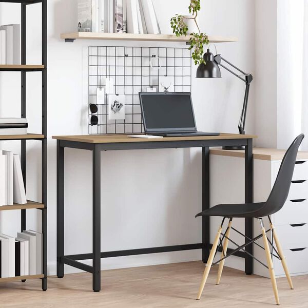 vidaXL table Ch&ecirc;ne artisanal 80 x 50 x 76,5 cm