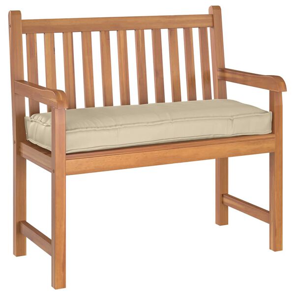 vidaXL Coussin Beige 100 x 40 x 8 cm Tissu Oxford