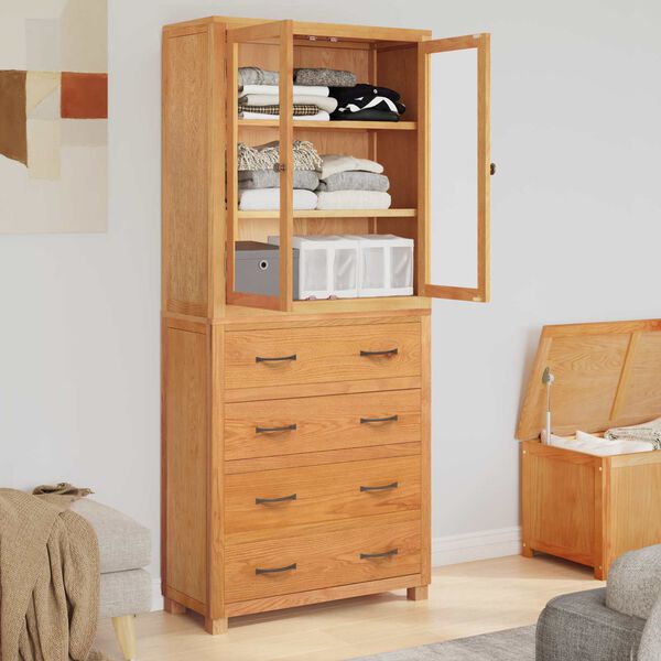 vidaXL Ensemble de meubles de rangement Marron Bois d'ing&eacute;nierie