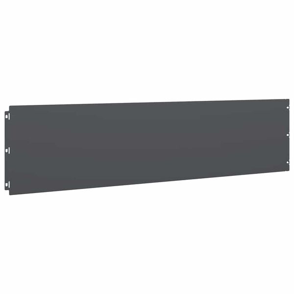 vidaXL Bordures pelouse 20pcs anthracite 25x103cm acier lamin&eacute; &agrave; froid