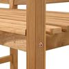 vidaXL Banc de jardin Marron 120 x 53,5 x 85 cm Bois de teck solide