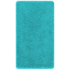 vidaXL Tapis de bain antid&eacute;rapant Turquoise 70 x 120 cm PP