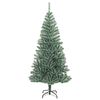 vidaXL Sapin de No&euml;l artificiel avec neige floqu&eacute;e vert 240 cm