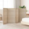 vidaXL Porte de Cabinet avec porte 4 pcs Naturel 140.5 x 2 x 59.5 cm