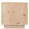 vidaXL Table de chevet 40x34x35 cm Bois de pin solide