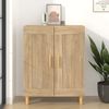 vidaXL Buffet Ch&ecirc;ne sonoma 69,5x34x90 cm Bois d'ing&eacute;nierie