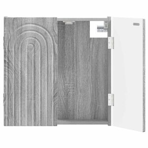vidaXL Cabinet pour cible ALKMAAR Sonoma gris 52,5 x 10,5 x 53,5 cm