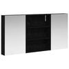 vidaXL Ensemble de Meubles de Salle de Bain 3 pc 100 x 10,5 x 50 cm