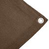 vidaXL Tapis de tente 250x300 cm Marron