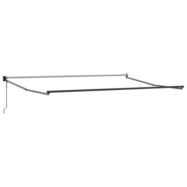 vidaXL Auvent r&eacute;tractable &eacute;lectrique Blanc 4 x 2 m