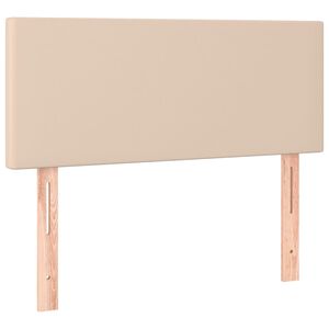 vidaXL T&ecirc;te de lit Cappuccino 90x5x78/88 cm Similicuir