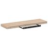 vidaXL &Eacute;tag&egrave;res flottantes 2 pcs 80x23,5x4 cm bois d'ing&eacute;nierie