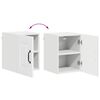 vidaXL Armoire de cuisine avec stockage Kalmar Blanc 30 x 31 x 40 cm