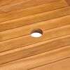vidaXL Ensemble &agrave; manger de jardin 7 pcs Bois de teck solide