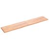 vidaXL Dessus de table bois massif trait&eacute; bordure assortie