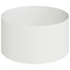 vidaXL Cache-pot de jardin Blanc 120 x 120 x 20 cm