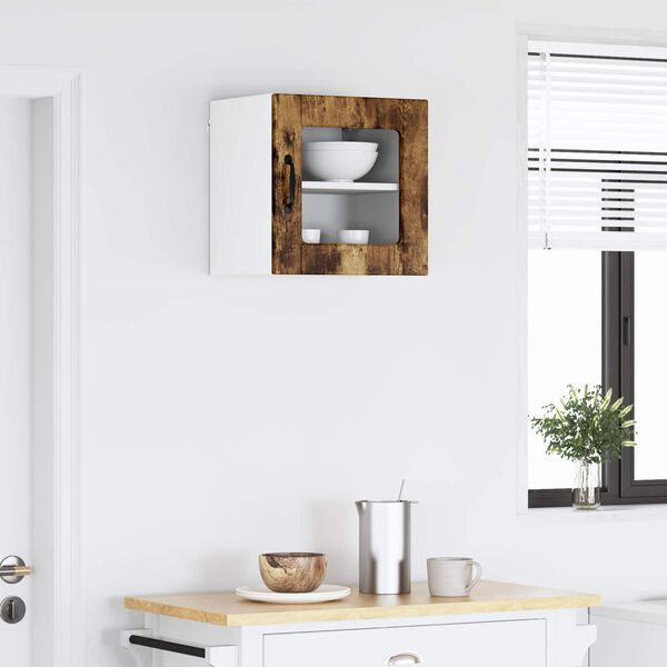 vidaXL Armoire de cuisine Ch&ecirc;ne fum&eacute; 40 x 31 x 40 cm Bois d'ing&eacute;nierie