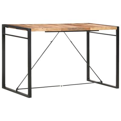 vidaXL Table de bar 180x90x110 cm Bois solide