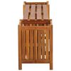 vidaXL Banc de jardin avec 2 jardinières 150x30x40 cm Bois d'acacia