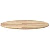 vidaXL Dessus de table rond Ø90x2 cm bois massif d'acacia