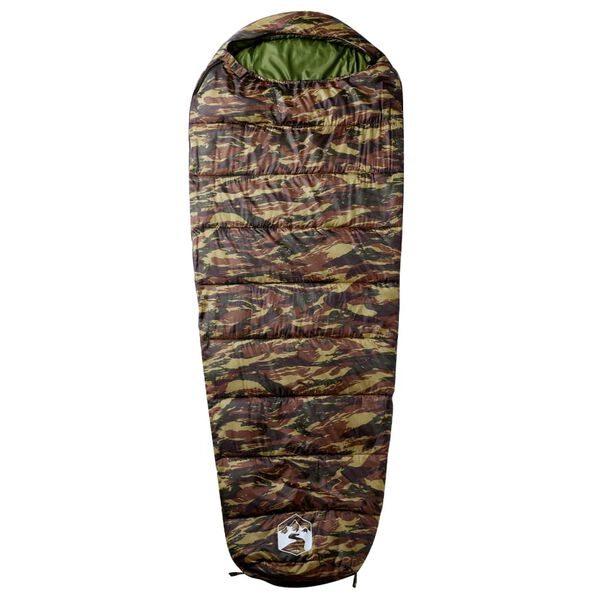 vidaXL Sac de couchage momie pour adultes camping 3 saisons