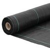 vidaXL Membrane anti-mauvaises herbes noir 0,5x150 m PP